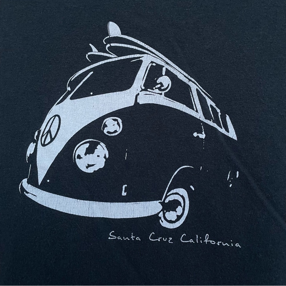 Pacific Creations * Santa Cruz California * VW Van Graphic Tee L